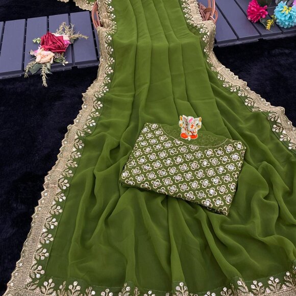 STYLISH SAREE - Picture 11 of 16